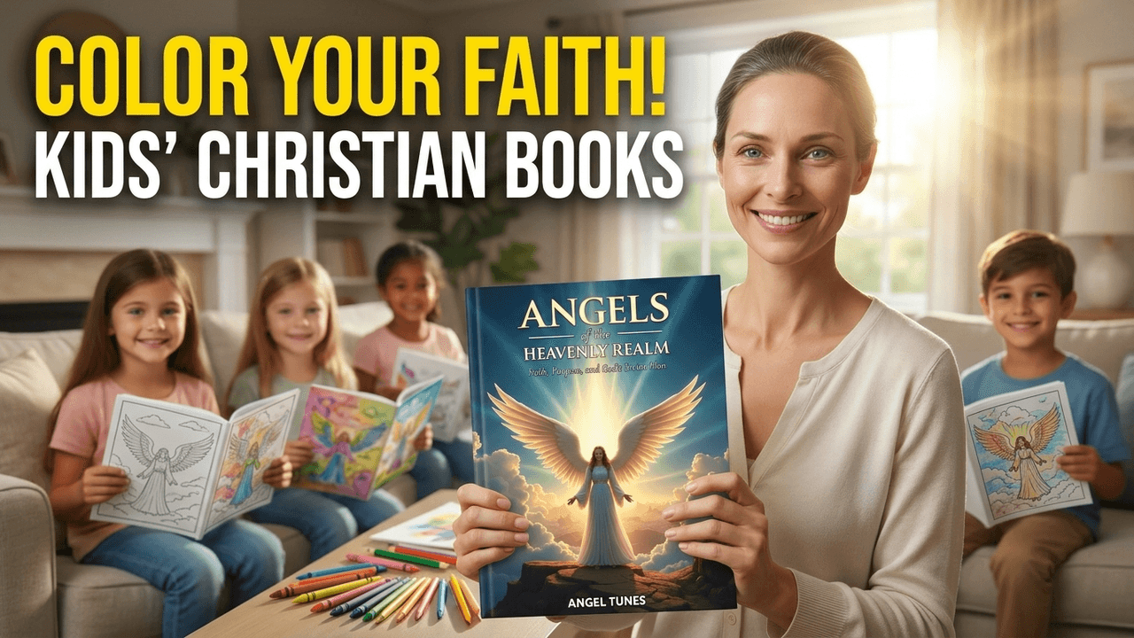 👼 Angels of the Heavenly Realm: Faith, Purpose, and God’s Divine Plan Coloring Book for Ages 12–16